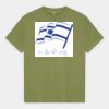 Heavyweight Cotton Unisex Garment Dyed T-Shirt Thumbnail